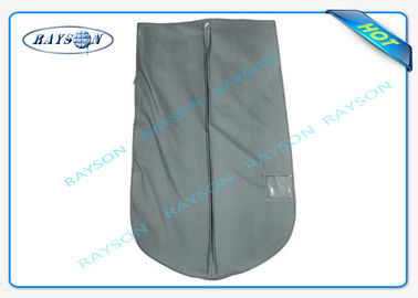Grey Suit And Dress Covers, nicht Gewebes-Taschen mit PVC-Film