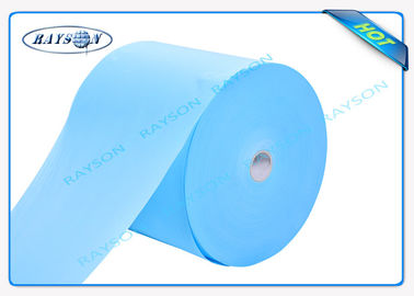 70 Gramm-weißes/blaues Gewebe der Farbe47cm Breiten-pp. nicht für Matratzenfeder-Abdeckung