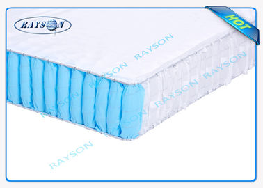 60g-blaues und weißes gesponnenes Bondpolypropylen-nicht Gewebes-flaches Wasser-glattes Oberflächenabwehrmittel