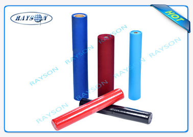 Blaue/rote Polypropylen-nicht gesponnene Tischdecke, kundenspezifische Breite des Tischläufer-50cm