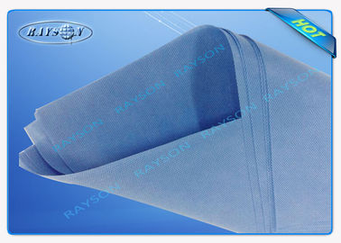 Blaues gesponnenes medizinisches Gewebe SMSs nicht für chirurgische Kleider/funktionierendes Tuch