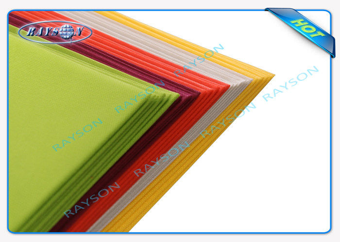 Hinaufkletternde rote Farbnicht gesponnene Material-Tischdecke an Größe 100cm x 100cm